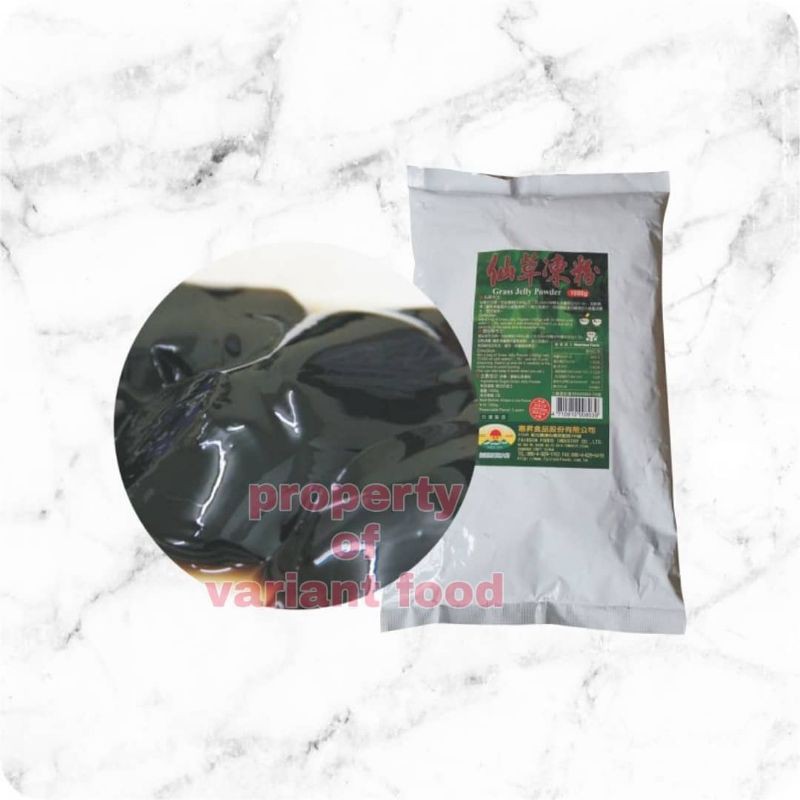 

Grass jelly powder / bubuk import taiwan