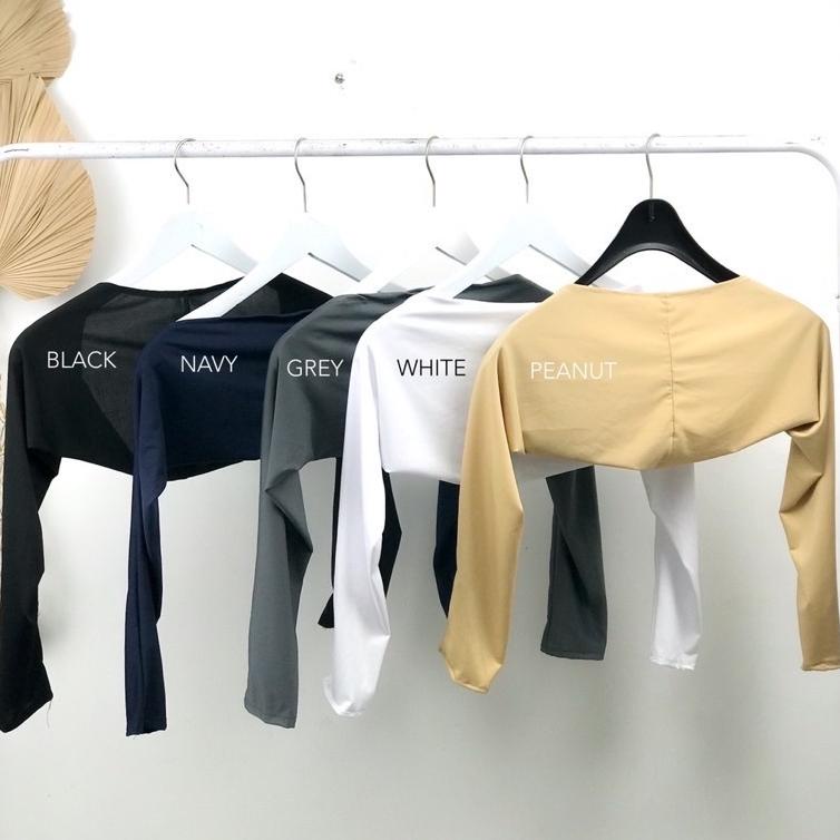 Terbagus.. MANSET LEHER TANGAN SEPARO BADAN BALERO DEKER TANGAN DALEMAN KAOS LENGAN PANJANG HIJAB