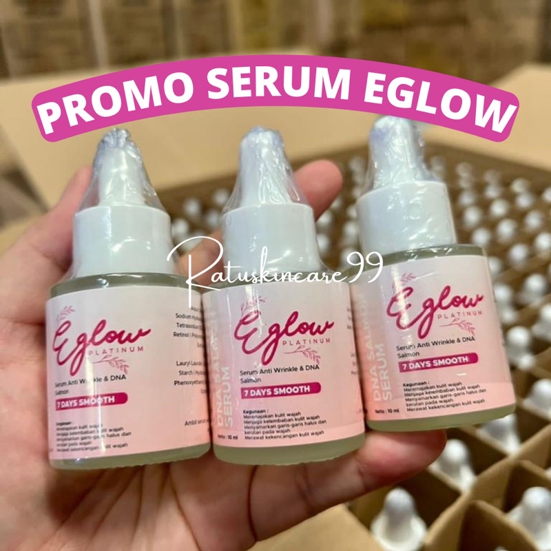 SERUM EGLOW PEMUTIH WAJAH GLOWING PENGHILANG FLEK