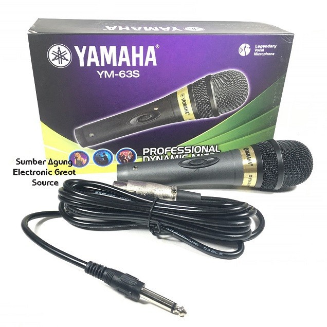 Mic Yamaha YM63 YM63S Microphone Dynamite Legendary