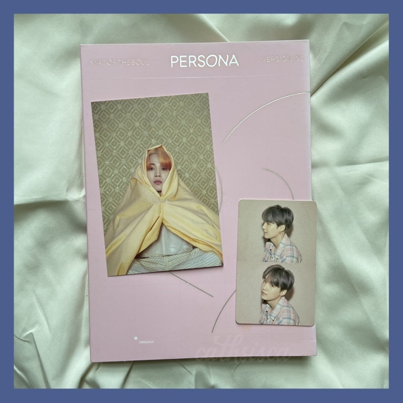BTS Map of The Soul MOTS Persona Ver 01 Album Unsealed PC Photocard Jimin Suga Official