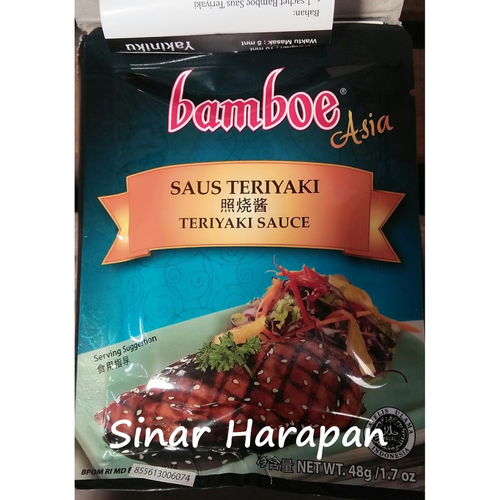 

Bumbu Instant Bamboe Asia Saus Teriyaki