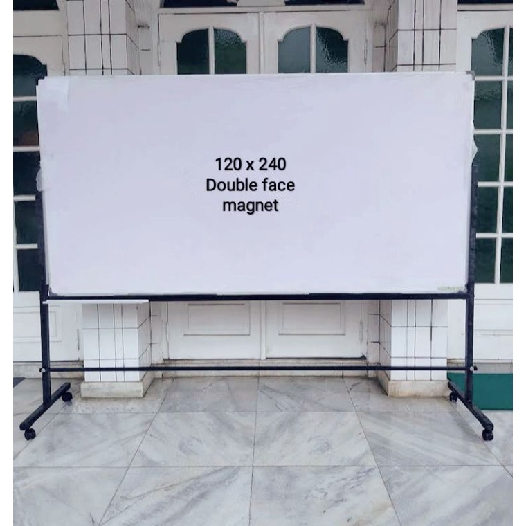 

whiteboard 120 x 240 double face