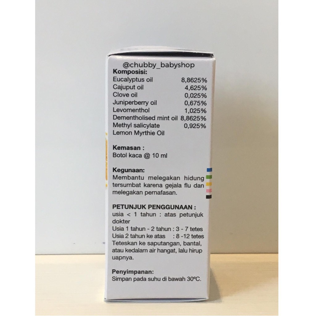 Pure Kids - Inhalant Decongestant Oil 10ml LEMON