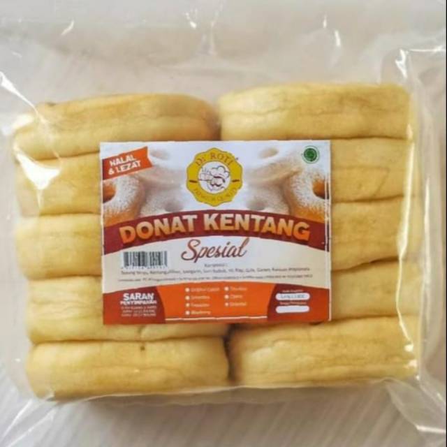 

Donat Kentang De'Roti Special Premium isi 10 Expired Panjang