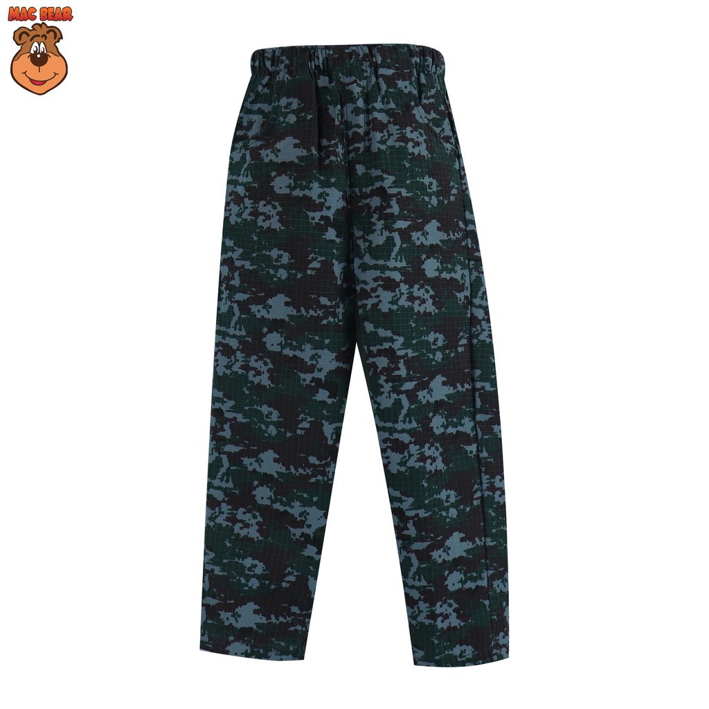 MacBear Celana  Panjang  Anak  Laki laki  Army Motif Kotak 6 