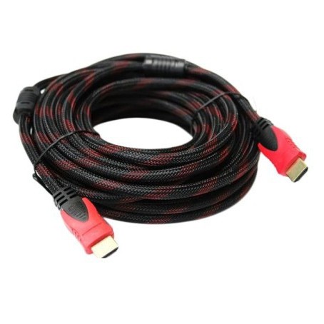 Kabel HDMI 10 Meter Serat Jaring HDMI to HDMI 10 m 1080p V.14 3D HQ