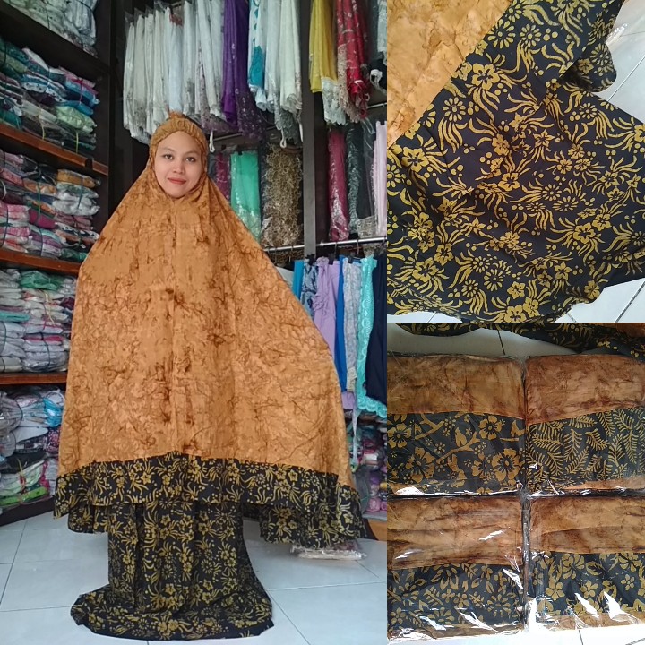 Grosir - MUKENA BALI RAYON Remettan Jumbo - | Basmalah Moslem Store min 3 pcs