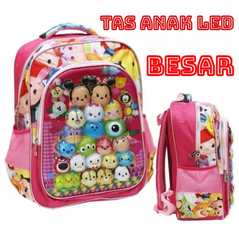 TAS ANAK LED KARAKTER BESAR