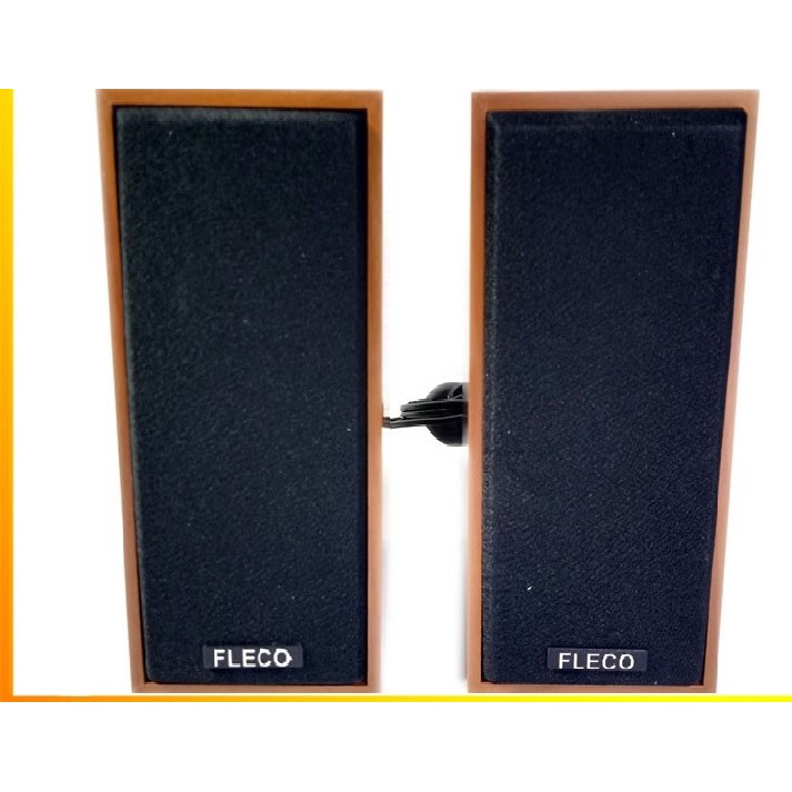 Speaker  Fleco F-530 Suara Jelas Dan Extra Bass Buat Komputer/Laptop/TV/Handphone