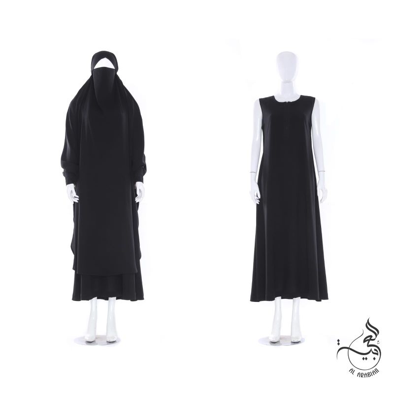 ABAYA INSIDE ALYA - FRENCH KHIMAR  AL ARABIAN