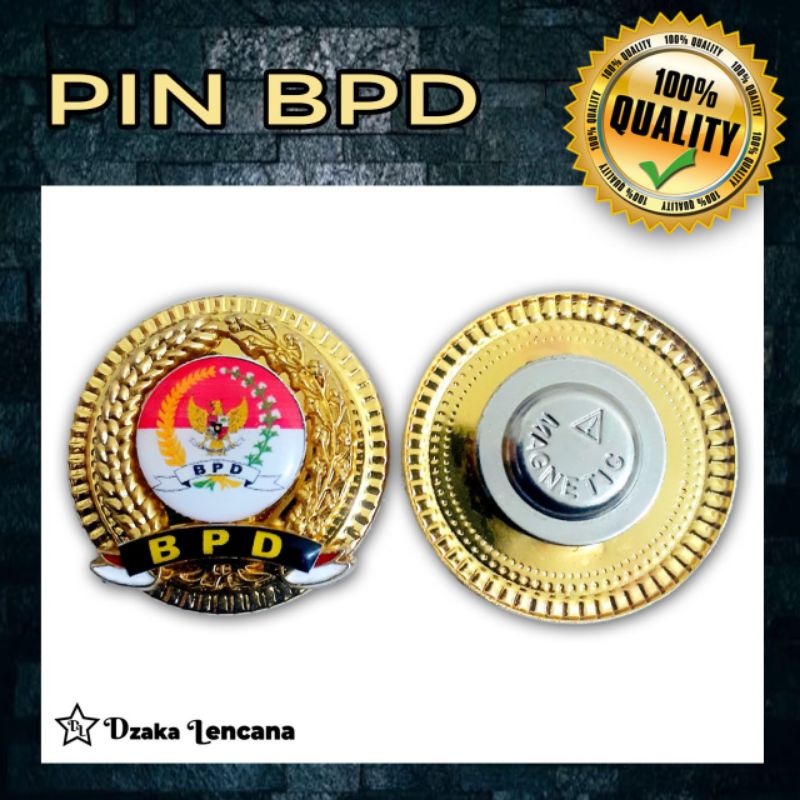 PIN BPD MAGNET LOGO TERBARU - LENCANA BPD - SEMUA JABATAN