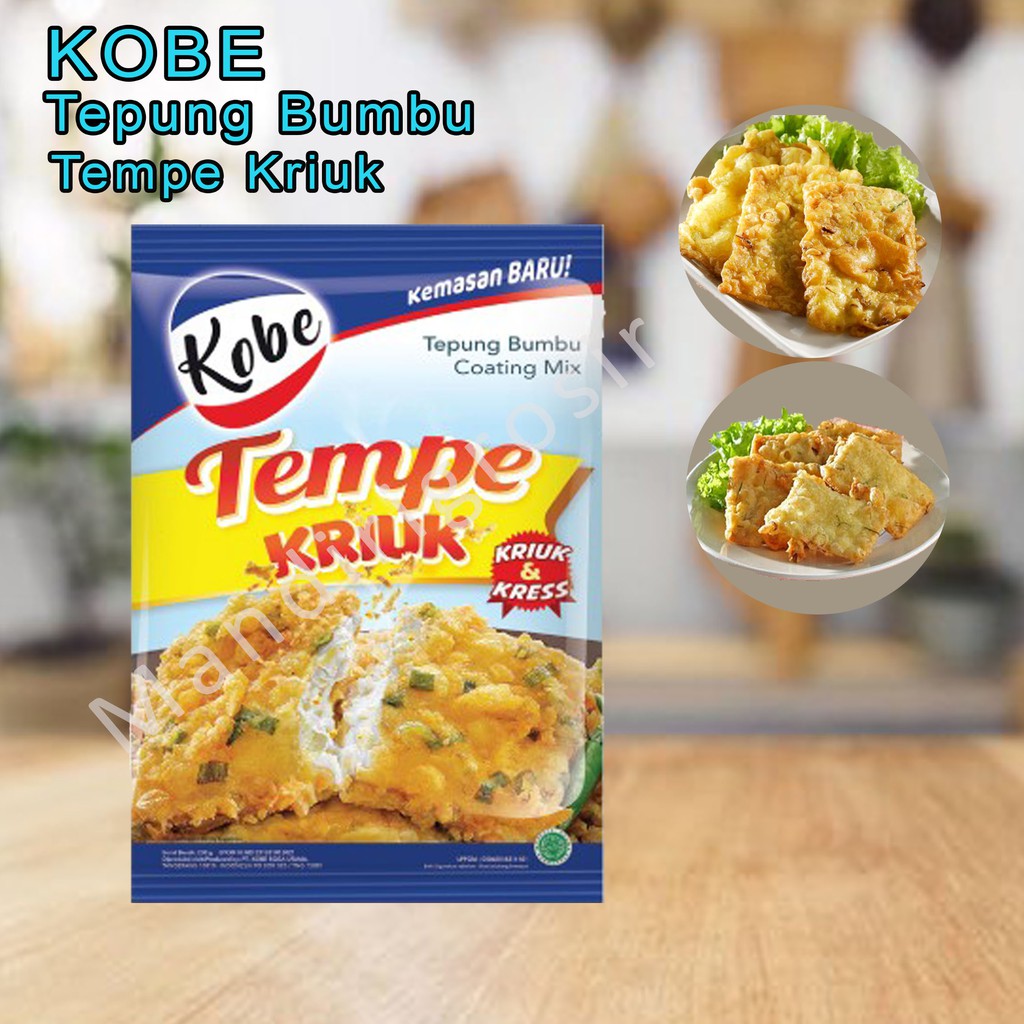 * tepung tempe kriuk * 200g * Kobe