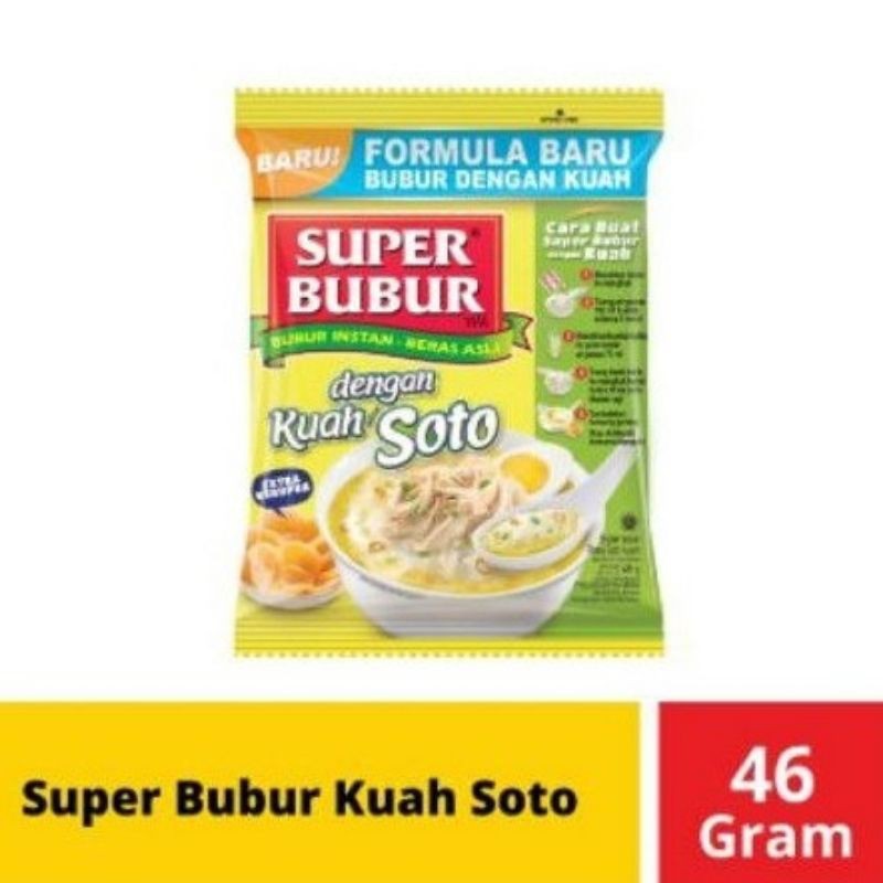 

SUPER BUBUR KUAH SOTO 46 gr