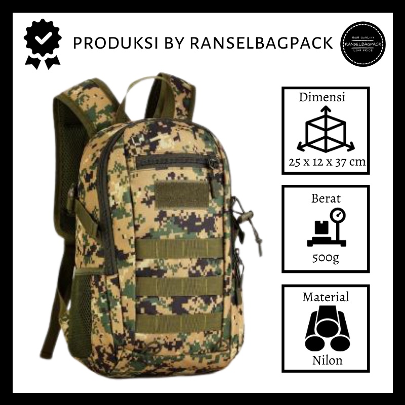 Tas Ransel Backpack Punggung Kekinian Multifungsi Kasual Outdoor Olahraga Hunting Cewek Cowok