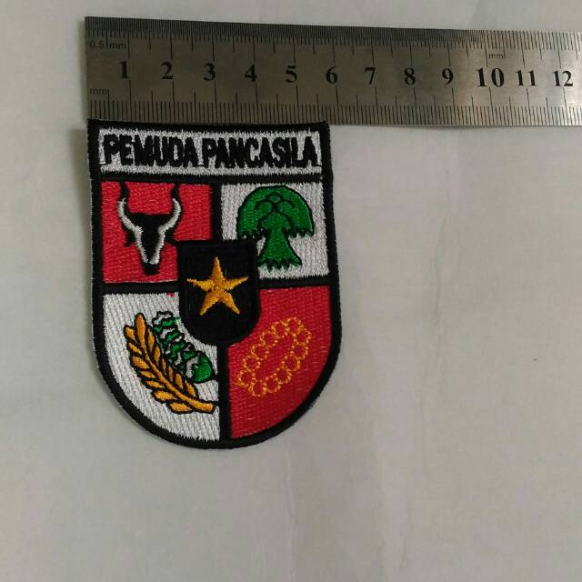 Logo Pemuda Pancasila bordir