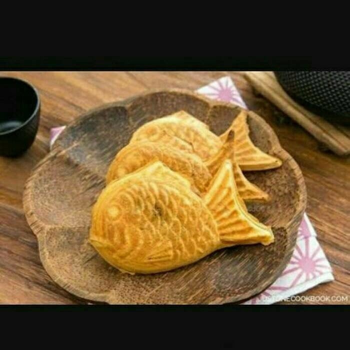 Cetakan kue wafel model ikan