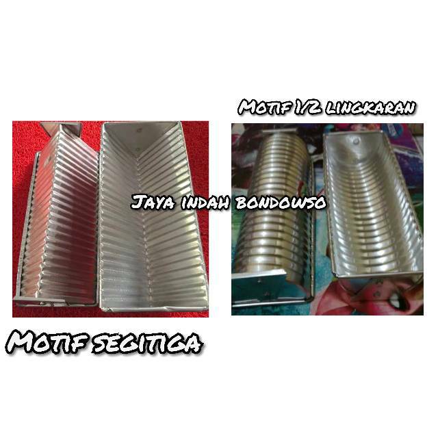 Cetakan kue bolu semangka segitiga setengah lingkaran loyang segitiga loyang tebal