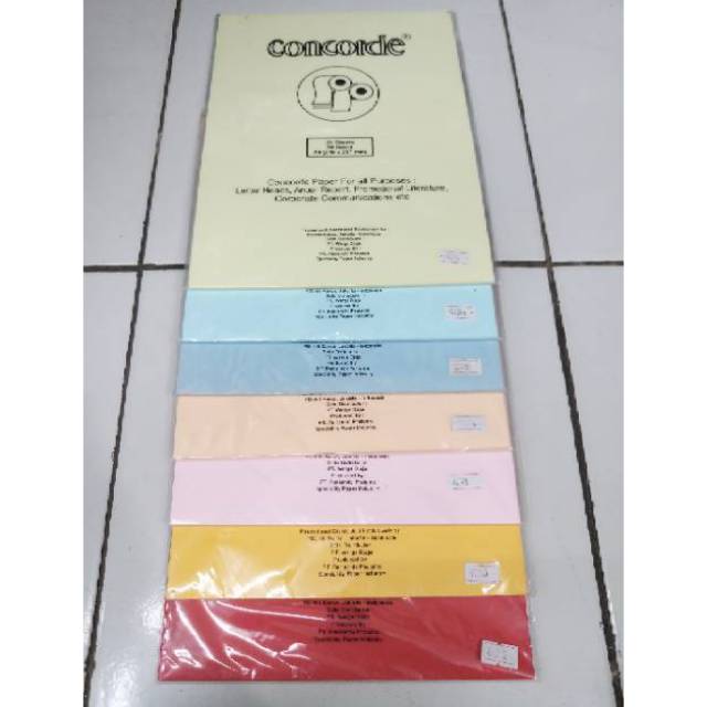 

Kertas Concorde A4 90 gr