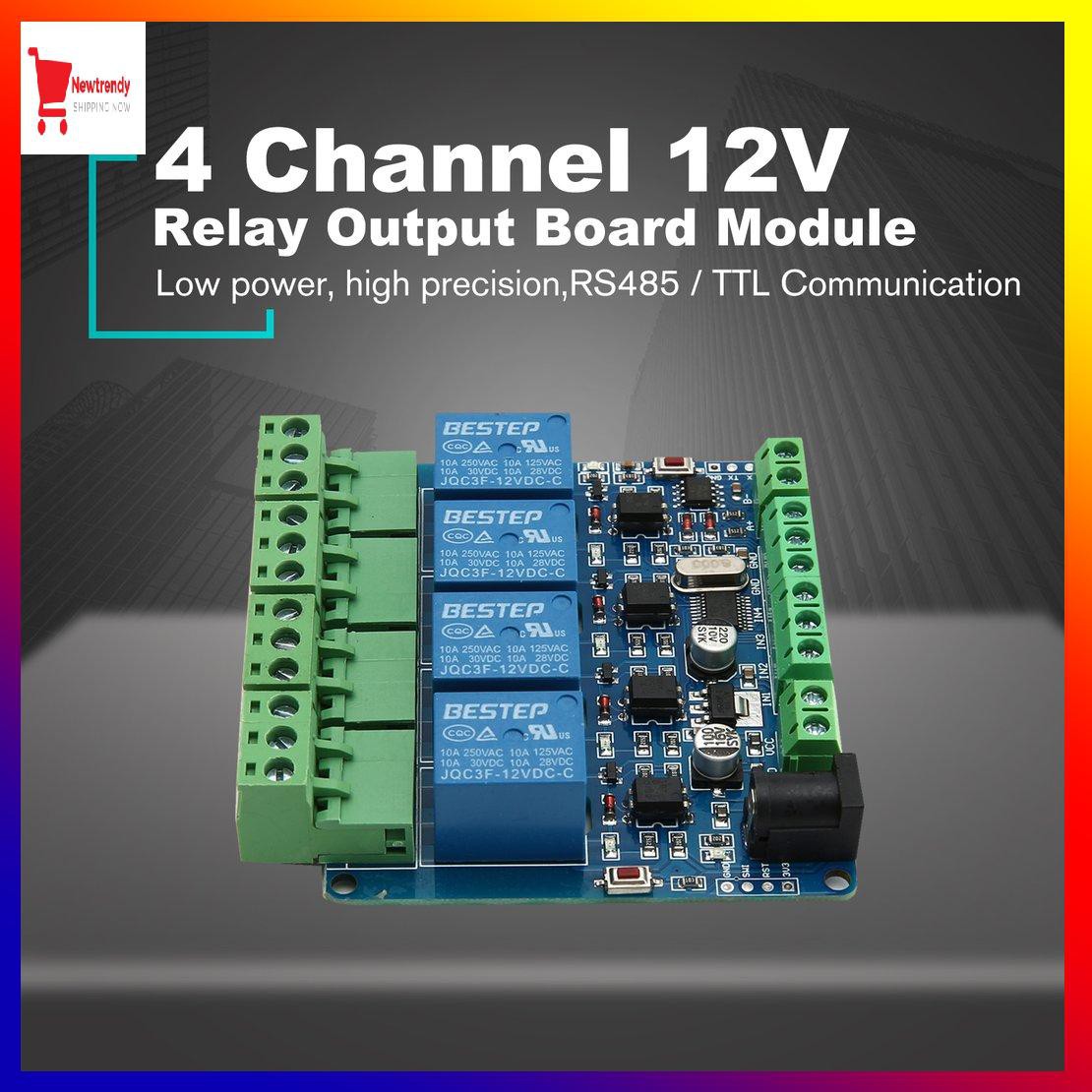 Relay outputs