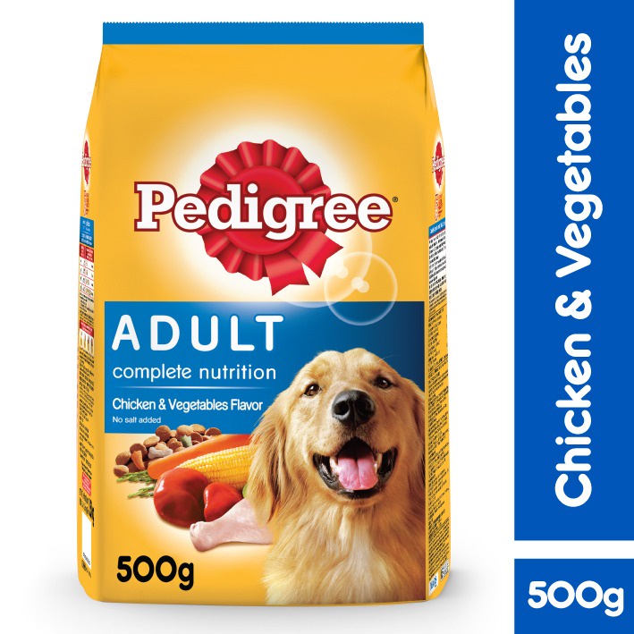 PEDIGREE® Makanan Anjing Kering 500 g-Chicken and Veg