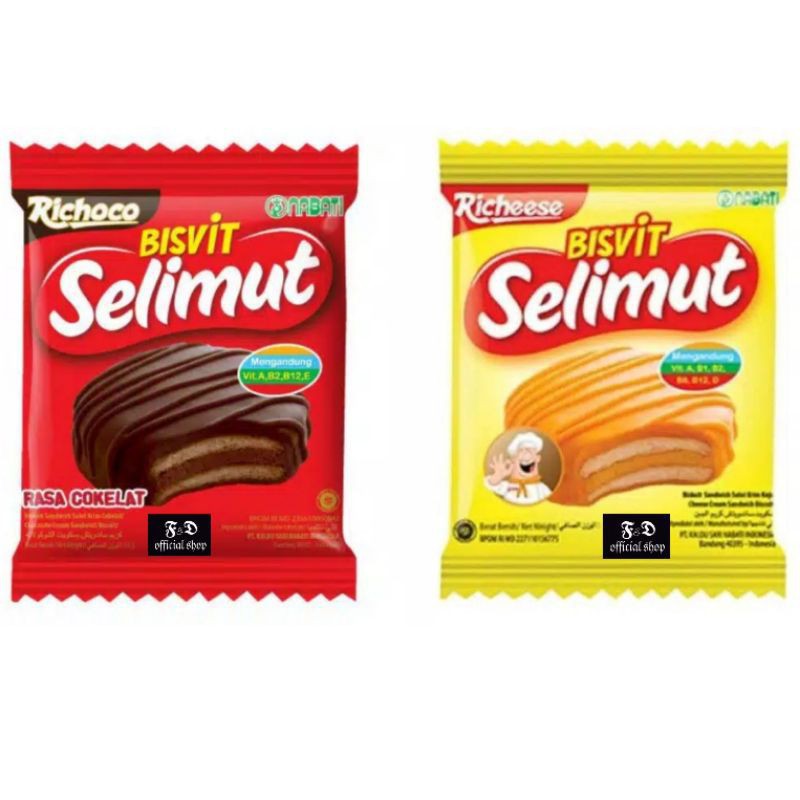 

BISKUIT SELIMUT 190 gram (20x9.5g)