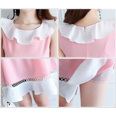 READY STOCK Dress Import Sexy Party Mini Gaun Pesta Putih Pink Baju Korea Mermaid Wanita Murah