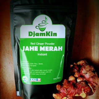 

Paket DjamKin Jahe Merah Instan 150 Gr. @5 Pcs