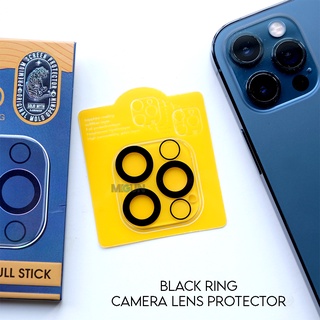 BLACK RING CAMERA LENS PROTECTOR iPhone 11 11PRO 11PROMAX 12 12PRO 12PROMAX 12MINI 13MINI 13 13PRO 13PROMAX 14 14PLUS 14PRO 14PROMAX