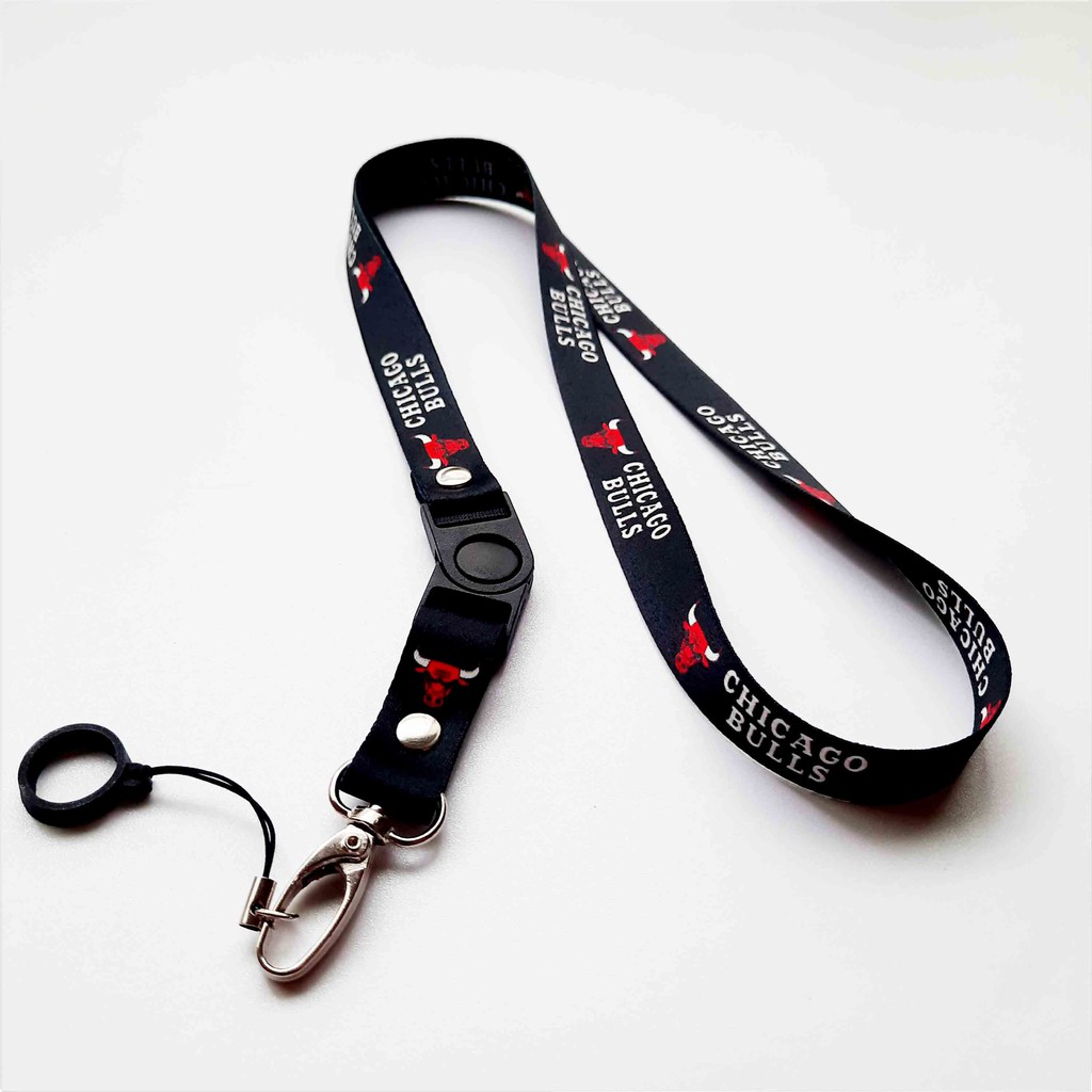 

Lanyard printing CHICAGO plus karet 13mm