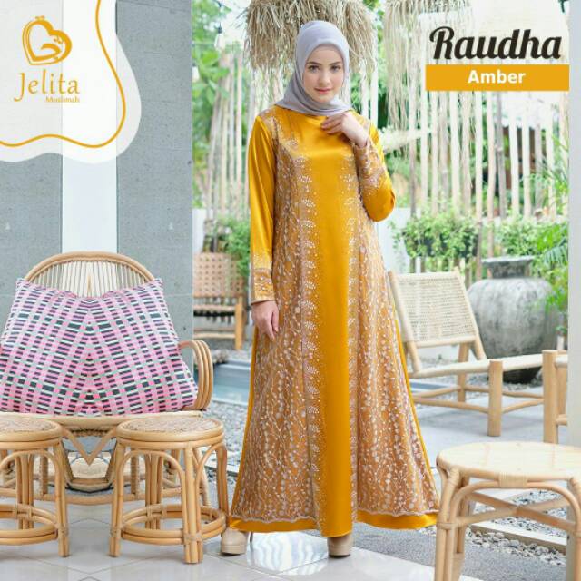 Abaya Raudha by jelita muslimah ( jelgant )