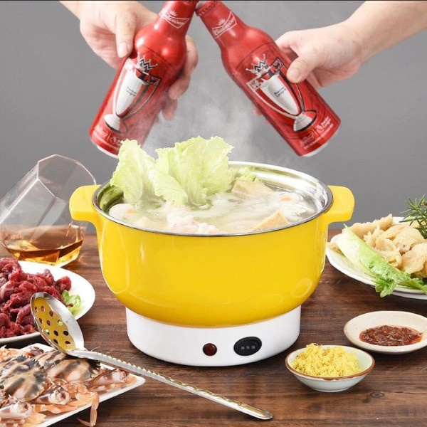 PANCI GRANADA STEAMER LISTRIK ELEKTRIK MULTIFUNGSI KUKUSAN STREAMER STAINLESS LAPIS HOT POT