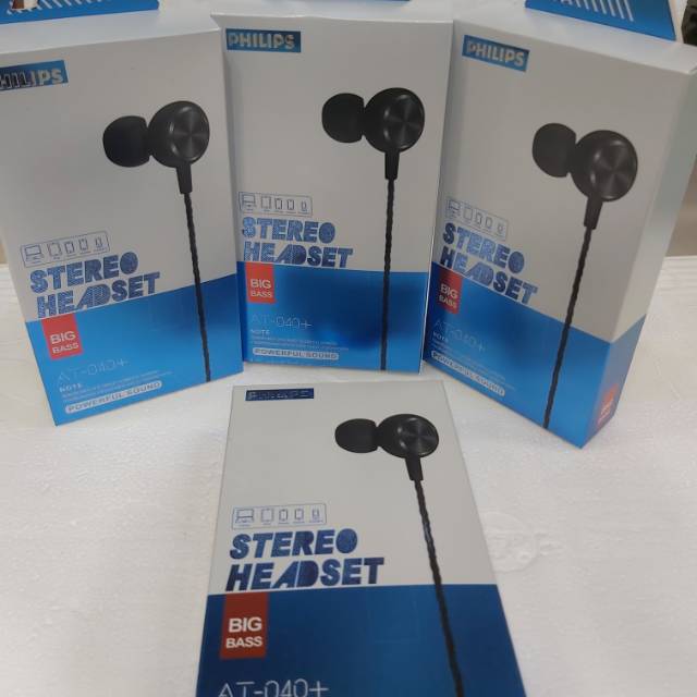 Handsfree / Headset / Earphone  Philips AT-040+