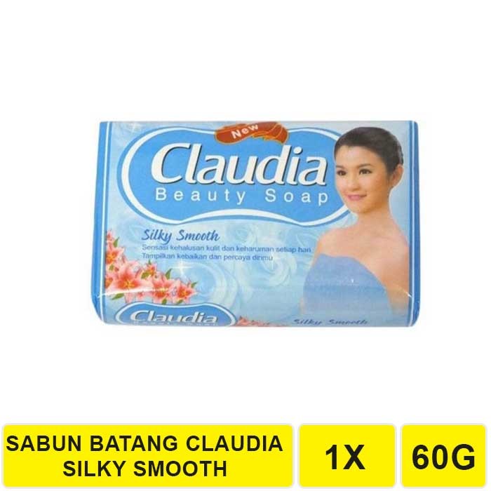 ★ BB ★ CLAUDIA Beauty Bar Soap Silky Soft | Silky Smooth | Fresh &amp; Antibacterial | 60g - BPOM - Sabun Batang Claudia