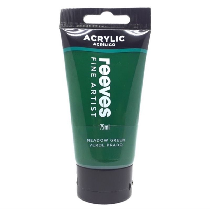 

REEVES ACRYLIC PAINT 75 ML MEADOW GREEN