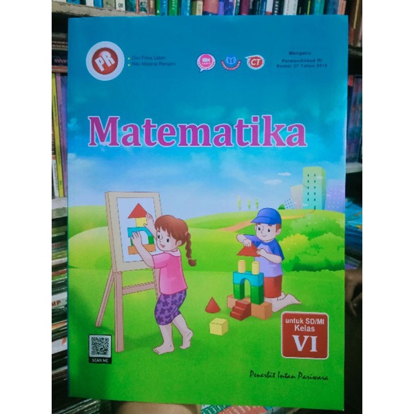 Buku LKS Matematika kelas 6 SD Intan Pariwara
