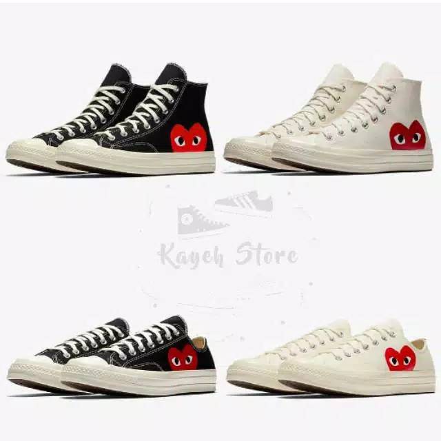 converse comme des garcons harga