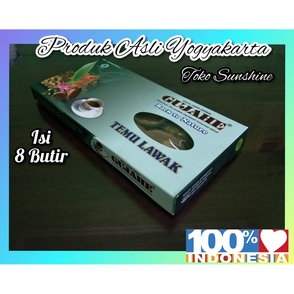 

Gujahe Temulawak / Minuman Herbal / Minuman Sehat / Gula Jawa / Jogja