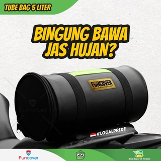Tabung Tas Jas Hujan Box Jok Tank Tube Bag Bagasi Motor FUNCOVER