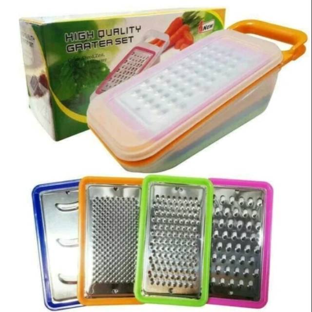 Parutan serbaguna  grater set  pemotong buah dan sayur