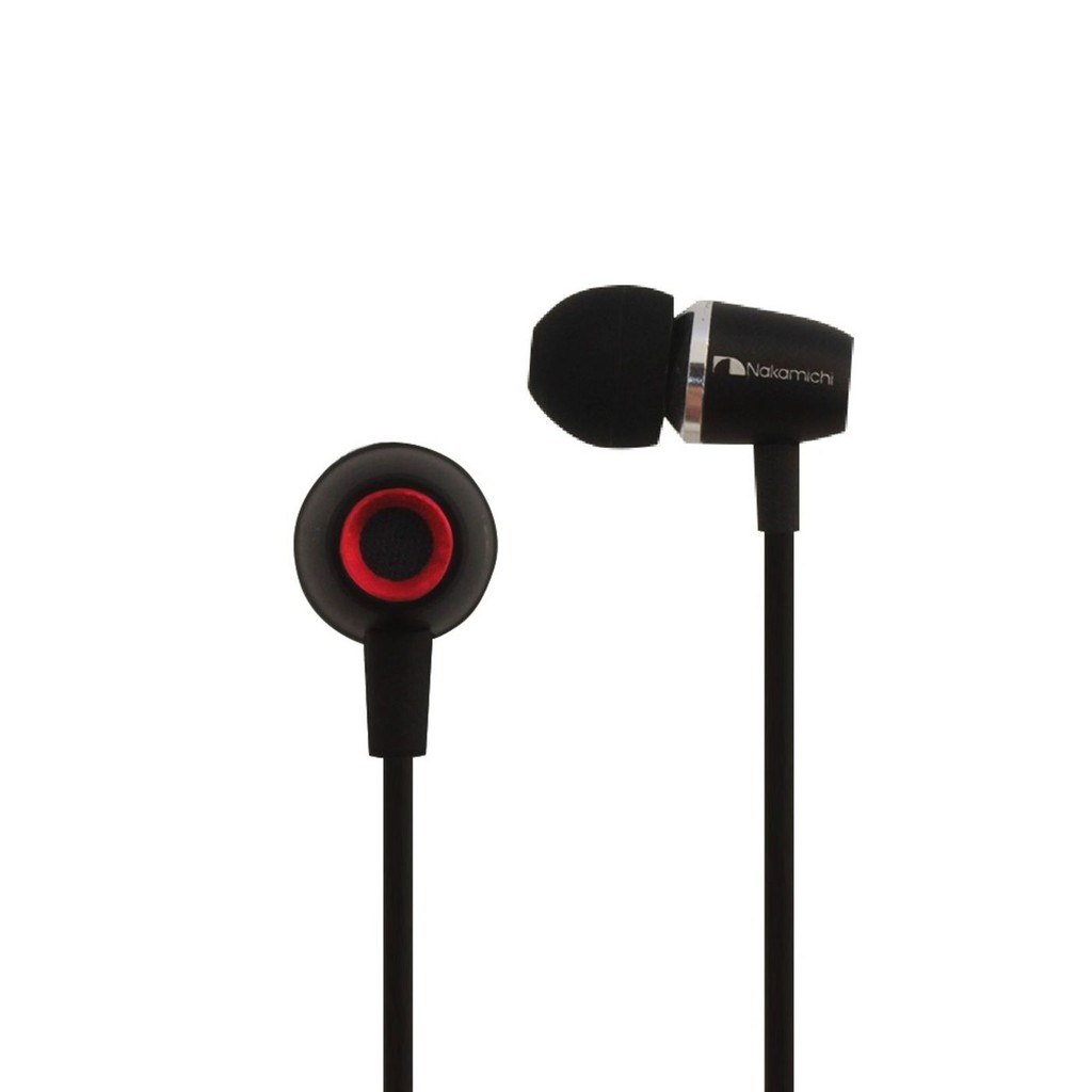 Nakamichi NM-CE300 Earphone In-Ear Hitam 8mm Driver