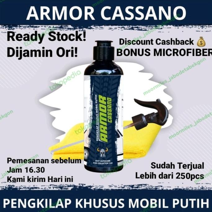 Moormiles Pengkilap dan Pembersih Mobil Putih Armor Cassano