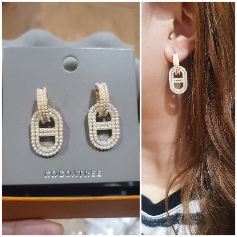 Anting Silver925 perak premium quality platgold Anti Karat anti alergi 038