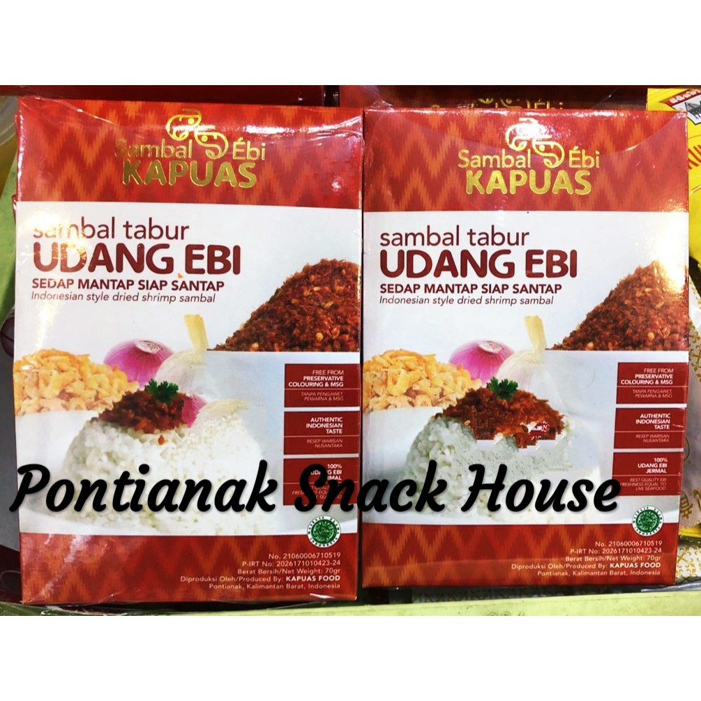 

Sambal Tabur Udang Ebi Kapuas