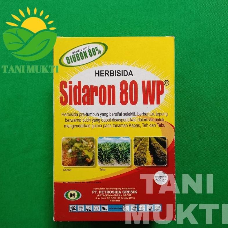 HERBISIDA/RACUN PEMBASMI RUMPUT/OBAT RUMPUT SIDARON 80 WP 500 GRAM TERLARISS...,,,,,