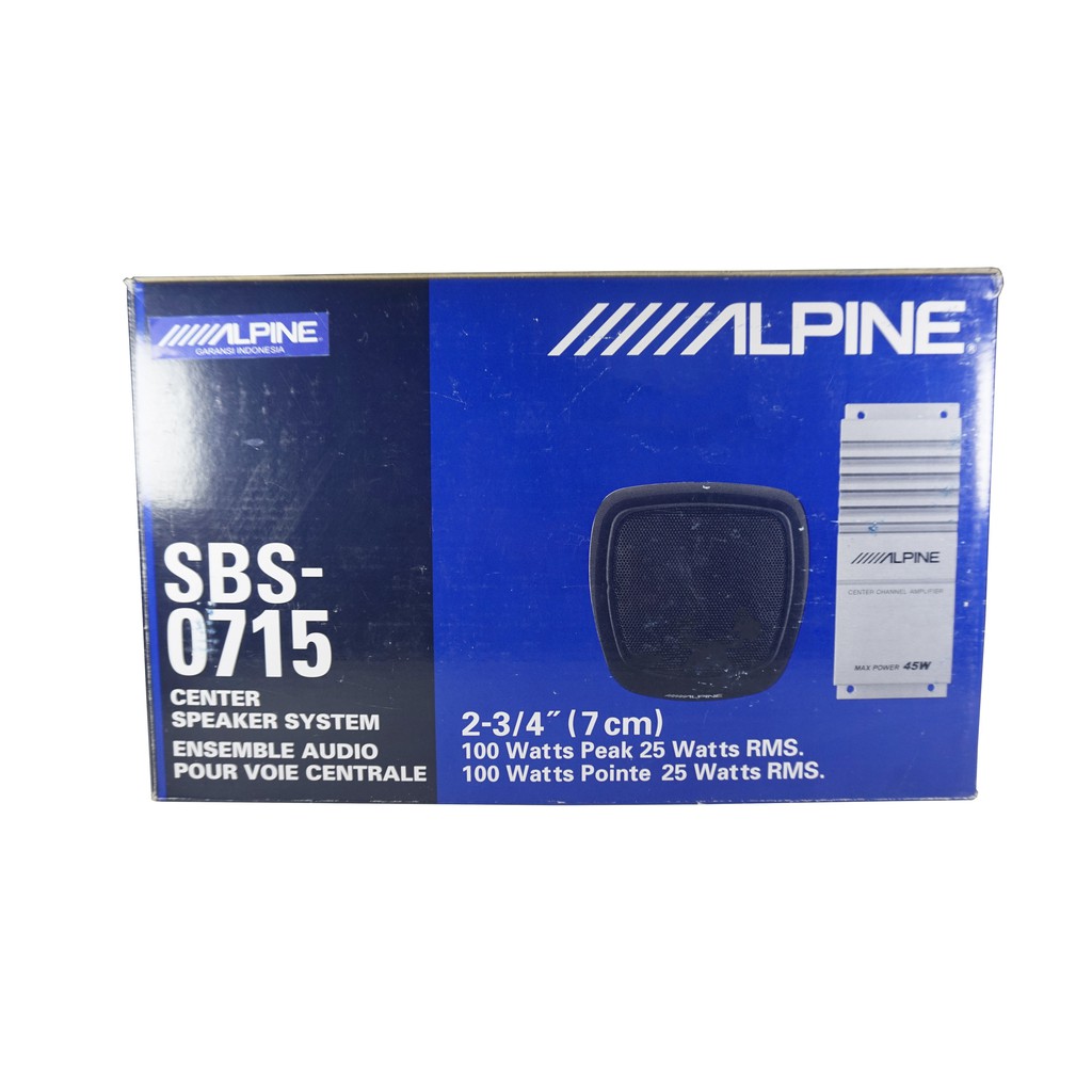 Center Speaker Alphine SBS-0715