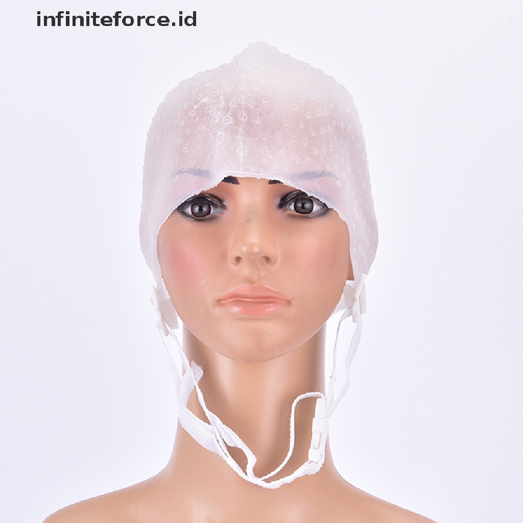 Infiniteforce.id Topi Silikon Dengan Jarum Reusable Untuk Mewarnai Rambut