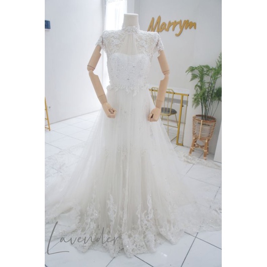 wedding gown gaun pengantin sewa - Lavender