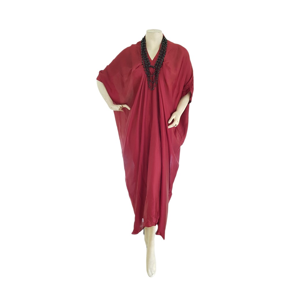 Gamis Merah Maroon