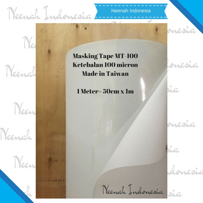 

Sale!!! Masking Tape 100 Micron Transparan /Sticker /Polyflex Printable Meter Sale!!!